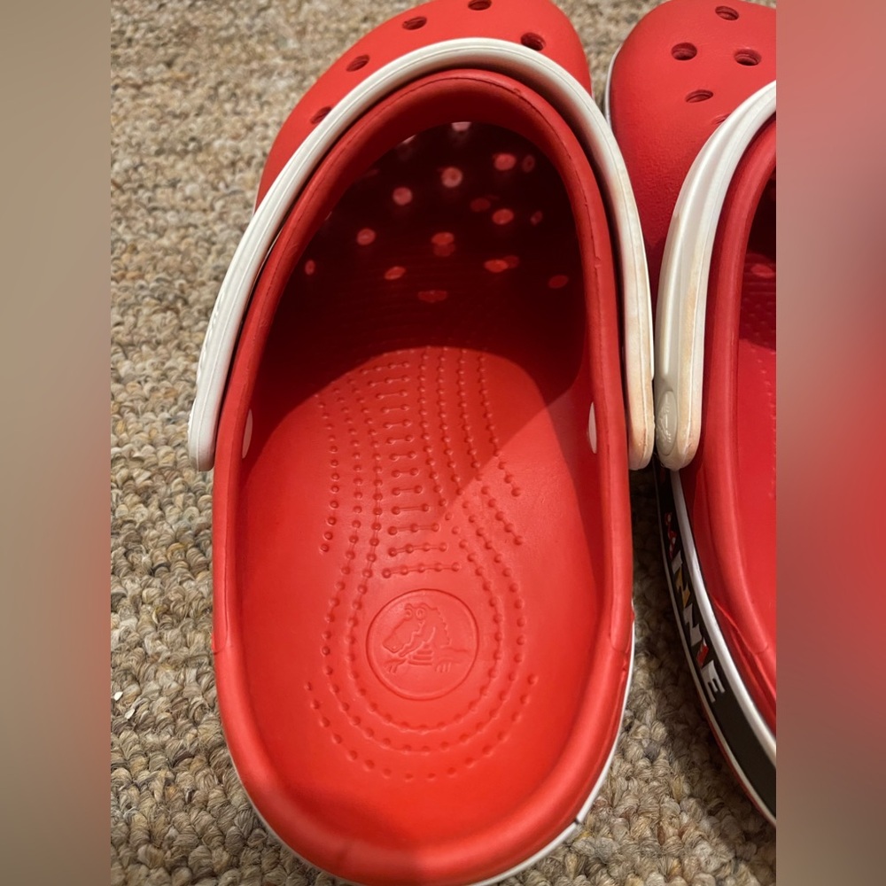 Disney Parks X  Minnie Mouse III Red Band Slip On‎ Crocs - Picture 7 of 9